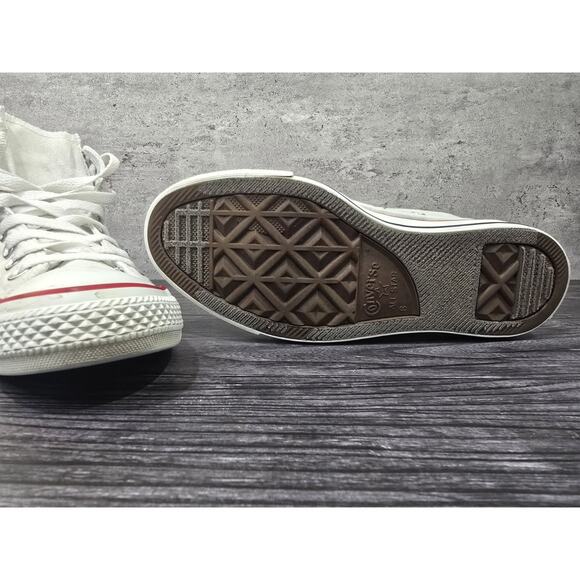 Converse Chuck Taylor All Star High Top Unisex Women 8 Men size 6 White - Picture 7 of 9